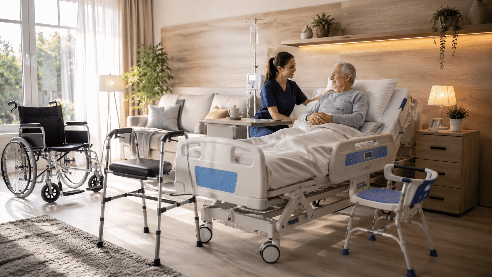 Equipamentos essenciais para home care: guia completo